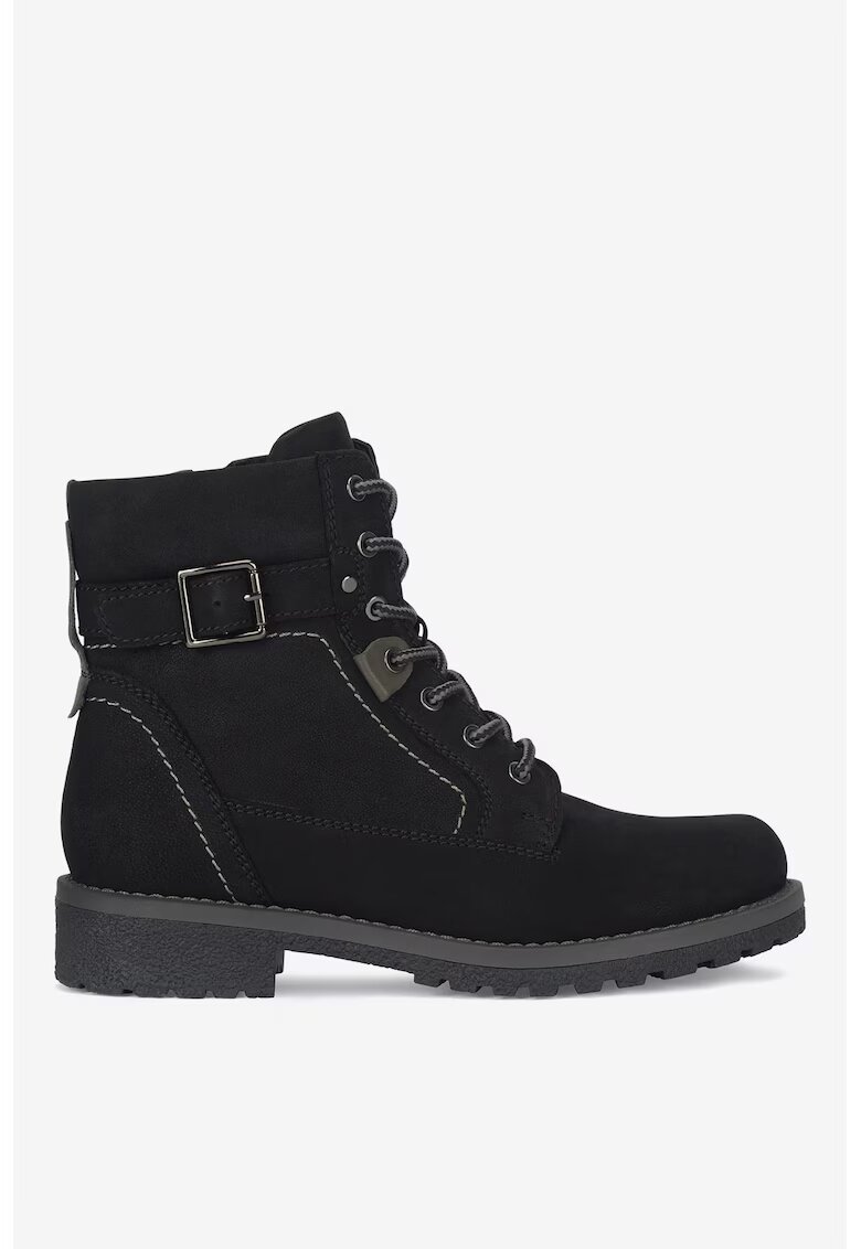 Lasocki Ghete dama 5905588880707 - Piele naturala - Negru - Negru
