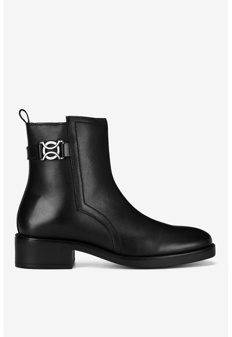 Lasocki Ghete dama 5905588965930 - Piele naturala - Negru - Negru