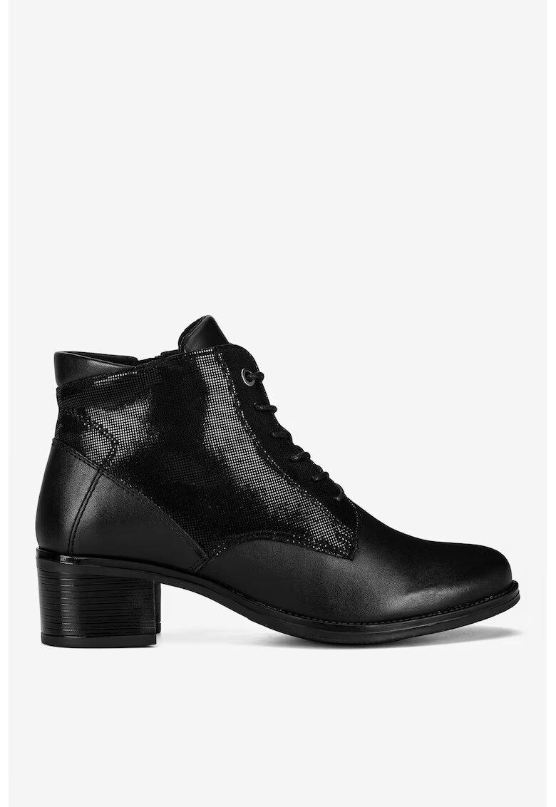 Lasocki Ghete dama 5905588995586 - Piele naturala - Negru - Negru
