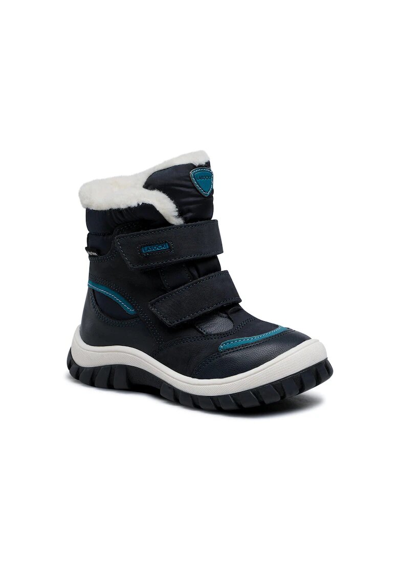 Lasocki Kids Cizme baieti - 5904248972608 - Albastru - Piele naturala/Piele nabuc - Albastru