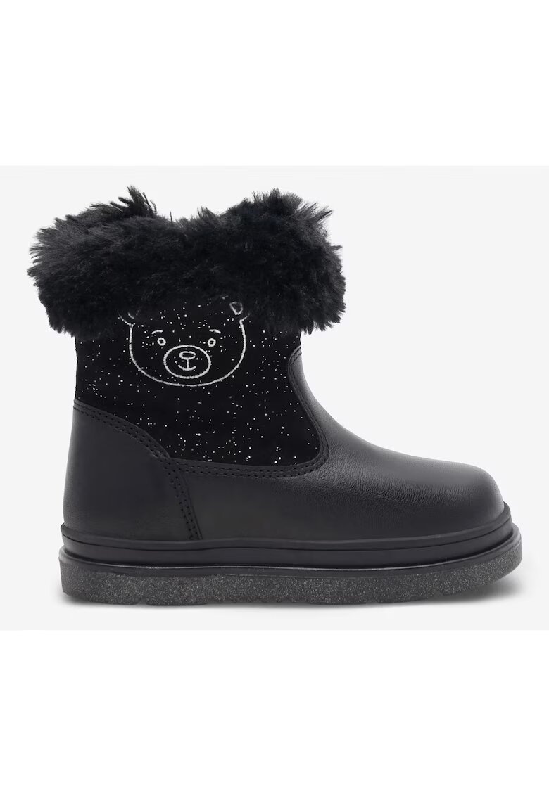 Lasocki Kids Cizme fete 5905588135470 - Piele naturala - Negru - Negru