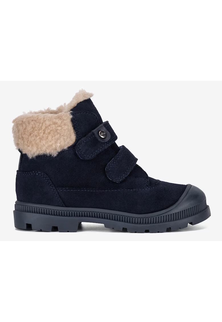 Lasocki Kids Ghete baieti 5905588906438 - Piele intoarsa - Albastru - Albastru