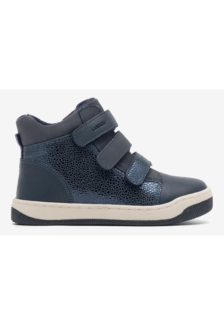 Lasocki Kids Ghete fete 5905588722410 - Piele naturala - Albastru - Albastru