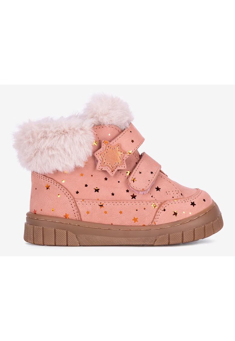 Lasocki Kids Ghete fete 5905588942337 - Piele nabuc - Roz - Roz