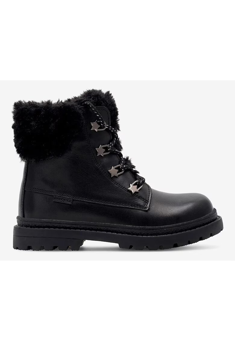 Lasocki Kids Ghete pentru fete - Piele naturala - Negru - Negru