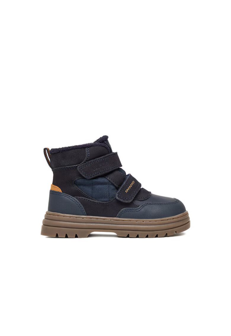 Lasocki Kids Ghete sport baieti - piele naturala - bleumarin