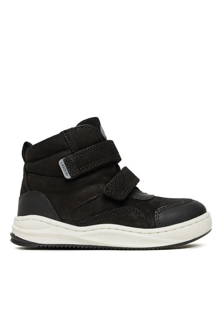 Lasocki Kids Ghete sport baieti - piele naturala - negru