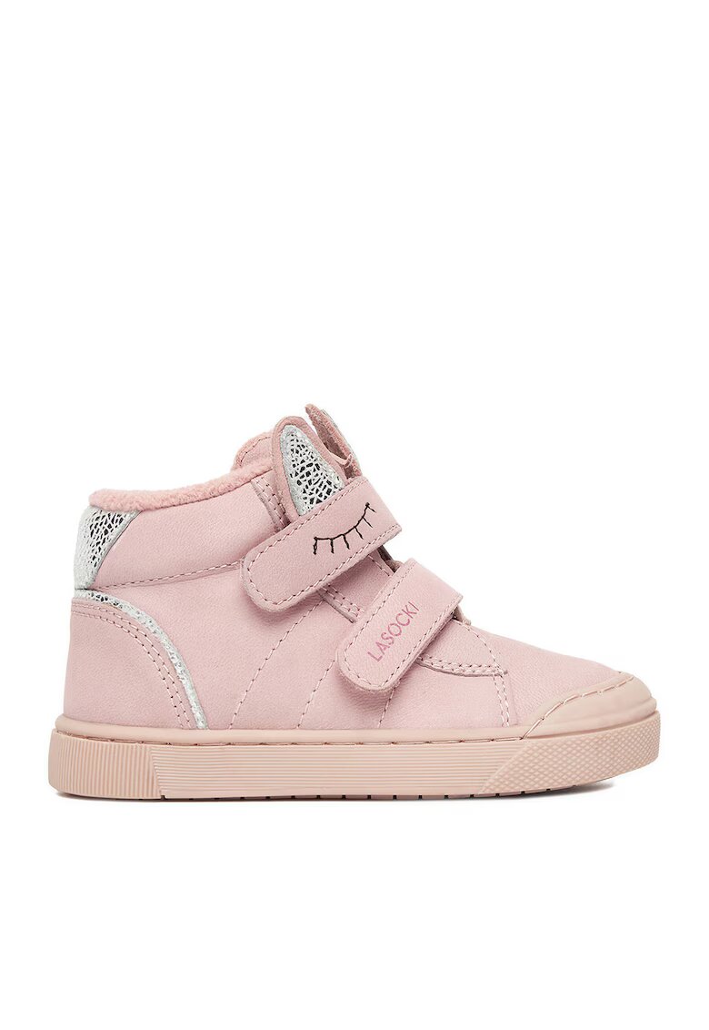 Lasocki Kids Ghete sport pentru fete piele naturala - roz