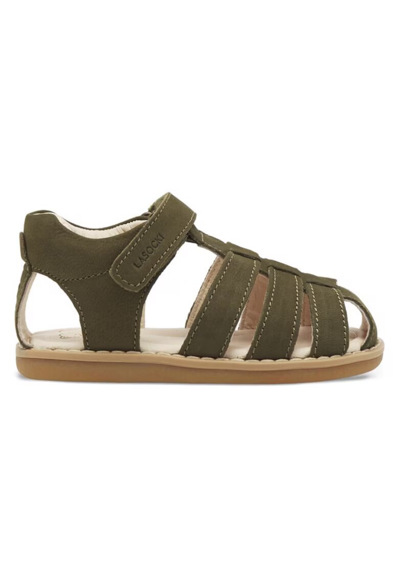 Lasocki Kids Pantofi copii - 590558847669621 - Piele naturala/Piele nabuc - Kaki