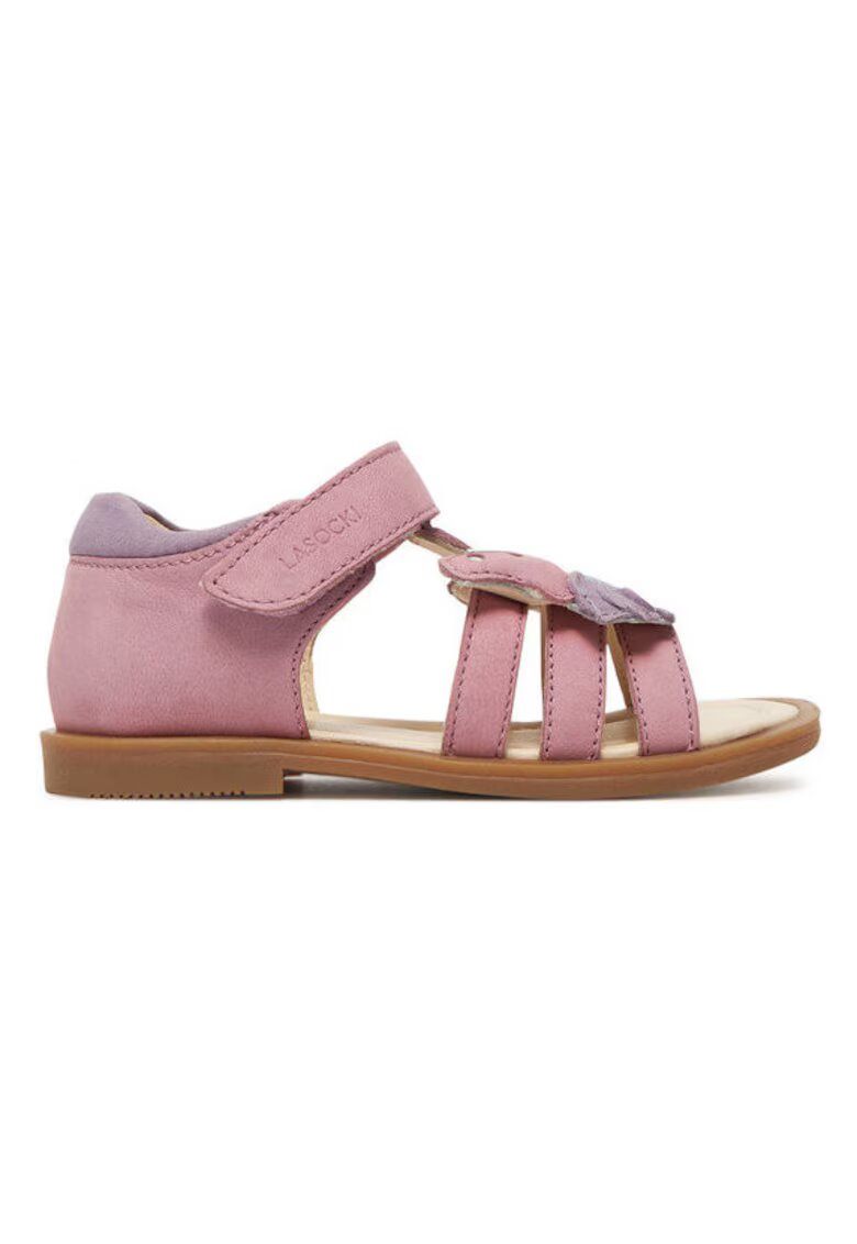 Lasocki Kids Sandale copii violet - piele naturala