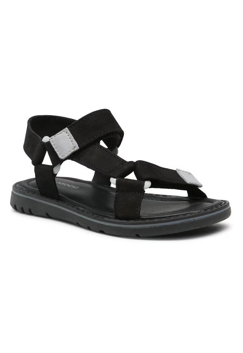 Lasocki Kids Sandale fata - Piele nabuc - Negru