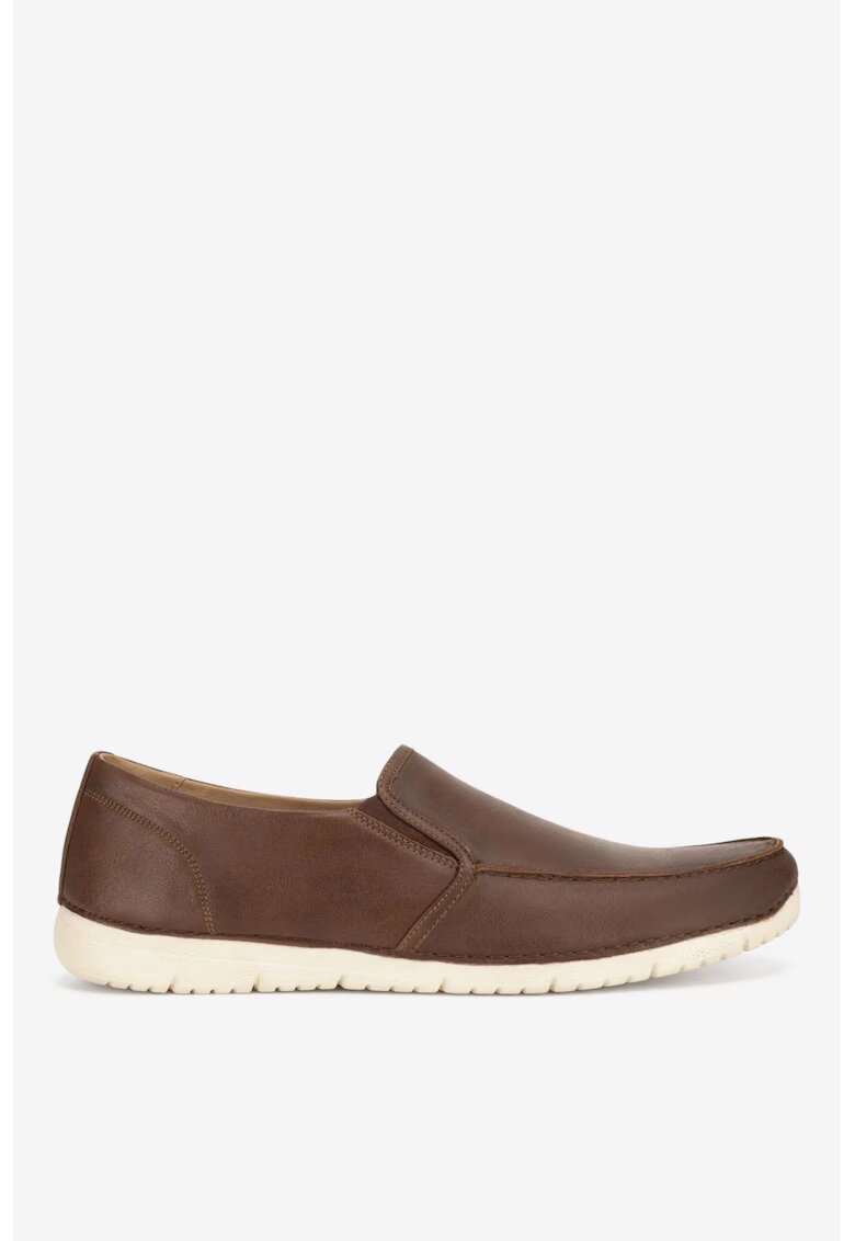 Lasocki Mocasini barbati 5905588722984 - Piele naturala - Maro - Maro