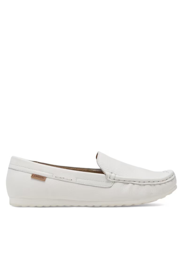 Lasocki Mocasini dama - 37079 - Piele naturala - Alb