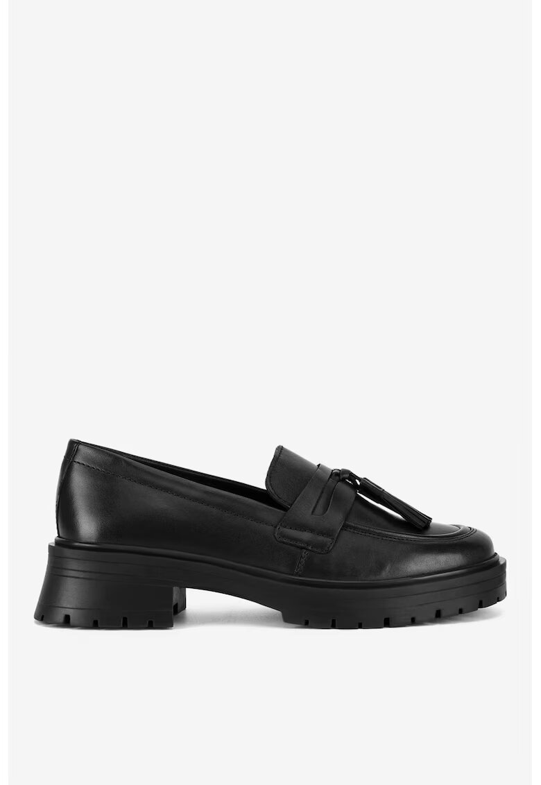 Lasocki Mocasini dama 5903419836619 - Piele naturala - Negru - Negru