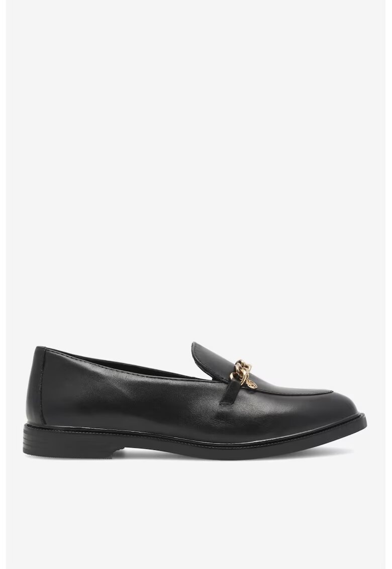 Lasocki Mocasini dama 5903698055435 - Piele naturala - Negru - Negru