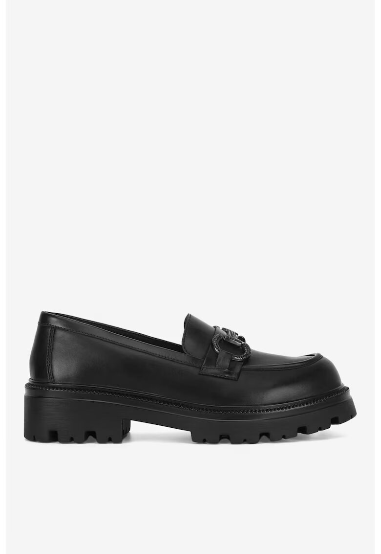 Lasocki Mocasini dama 5905588940142 - Piele naturala - Negru - Negru