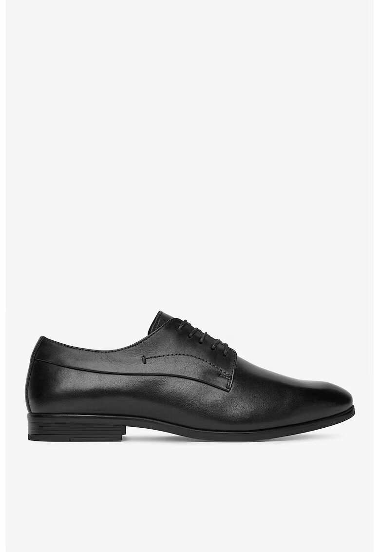 Lasocki Pantofi barbati 5903698188782 - Piele naturala - Negru - Negru