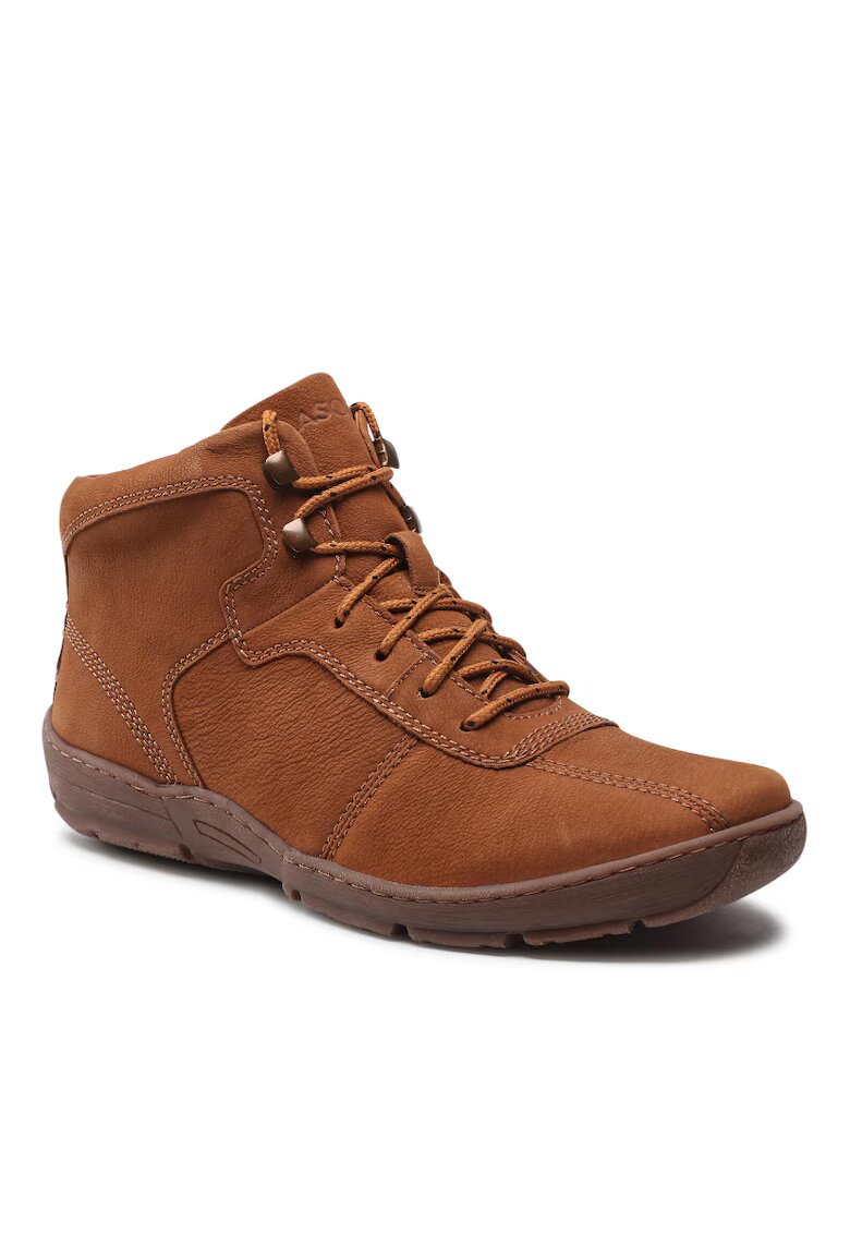 Lasocki Pantofi barbati - 5904862007304 - Piele nabuc - Maro - Maro