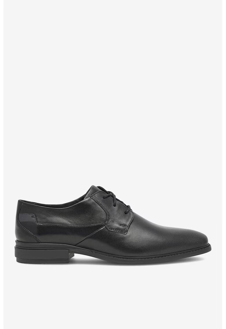 Lasocki Pantofi barbati 5905588325505 - Piele naturala - Negru - Negru