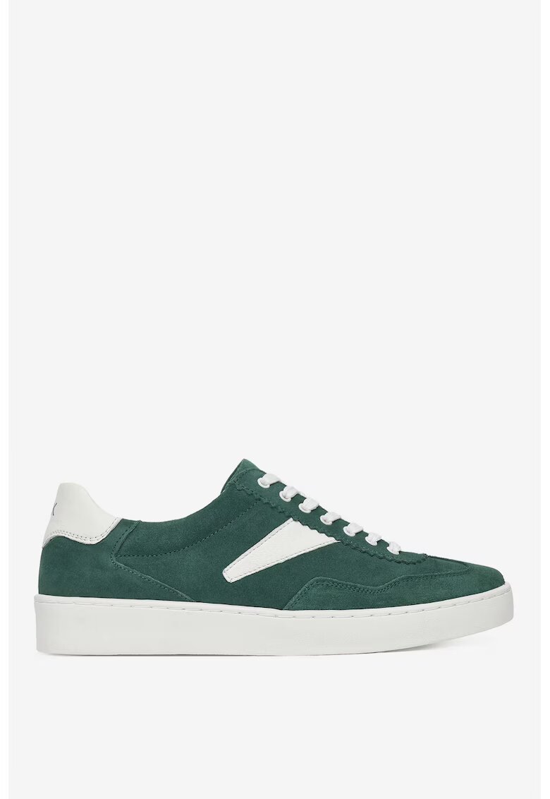 Lasocki Pantofi dama 5903698177694 - Piele intoarsa - Verde - Verde