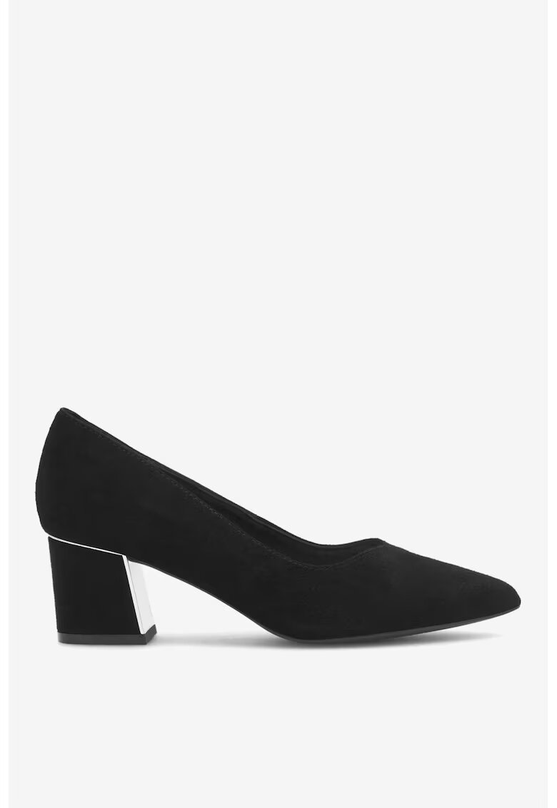 Lasocki Pantofi dama 5905588294146 - Piele intoarsa - Negru - Negru
