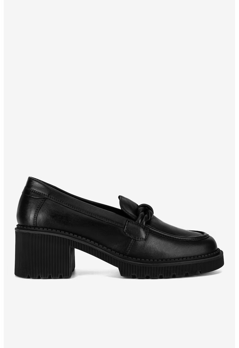 Lasocki Pantofi dama 5905588740728 - Piele naturala - Negru - Negru