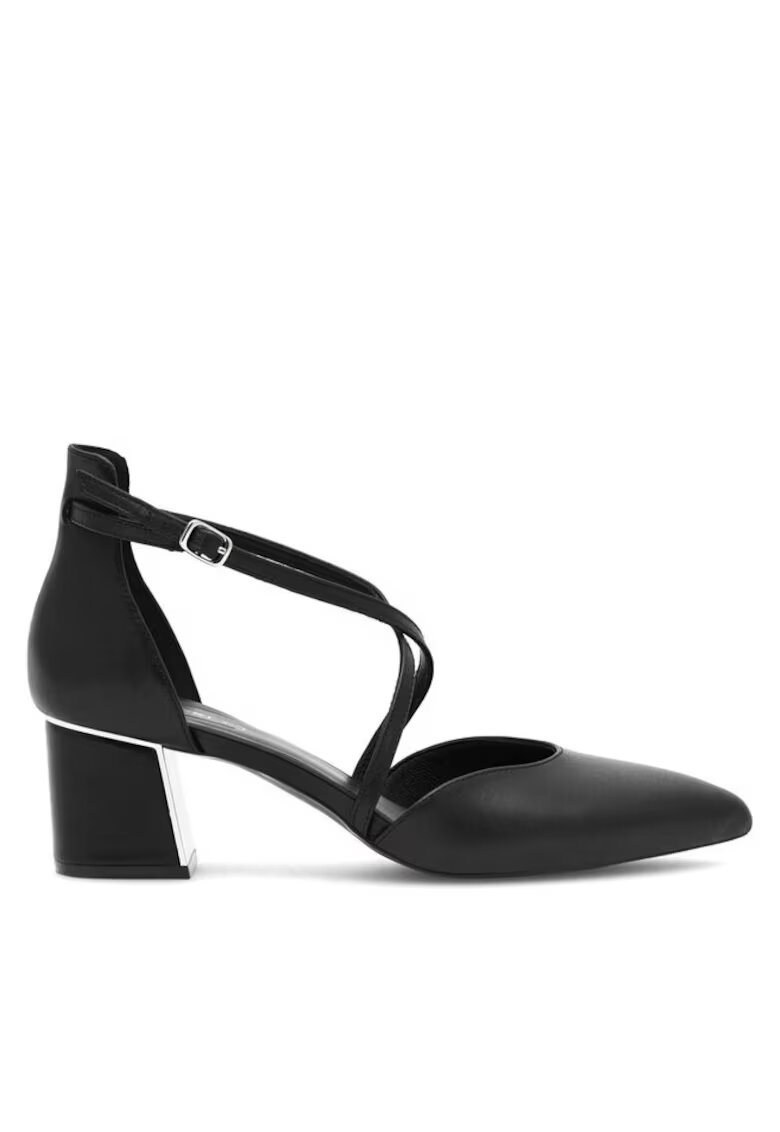 Lasocki Pantofi sport din piele naturala - model pentru dama - culoare negru - Negru