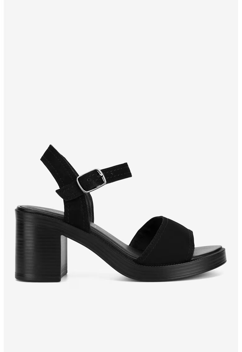 Lasocki Sandale dama 5905588698715 - Piele naturala - Negru - Negru