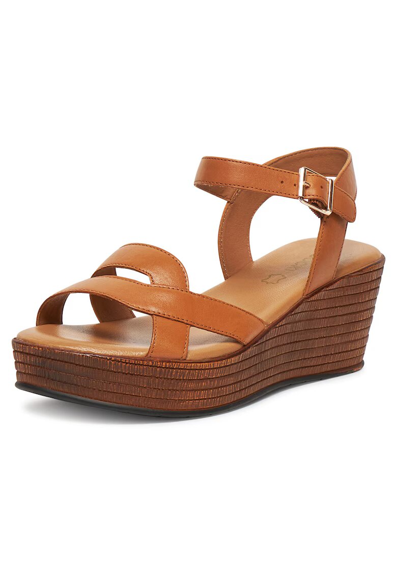 Lasocki Sandale dama - model WI16-NYASA-03 - piele naturala - maro