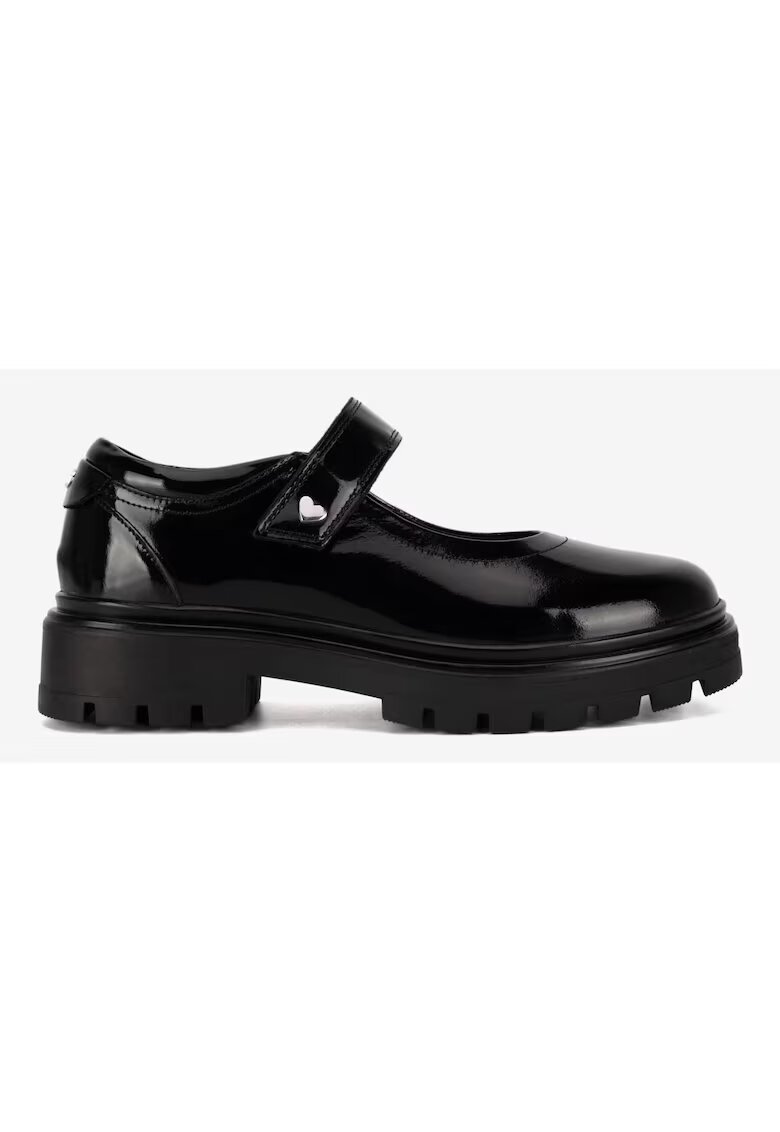 Lasocki Young Pantofi fete 5905588733126 - Piele naturala - Negru - Negru