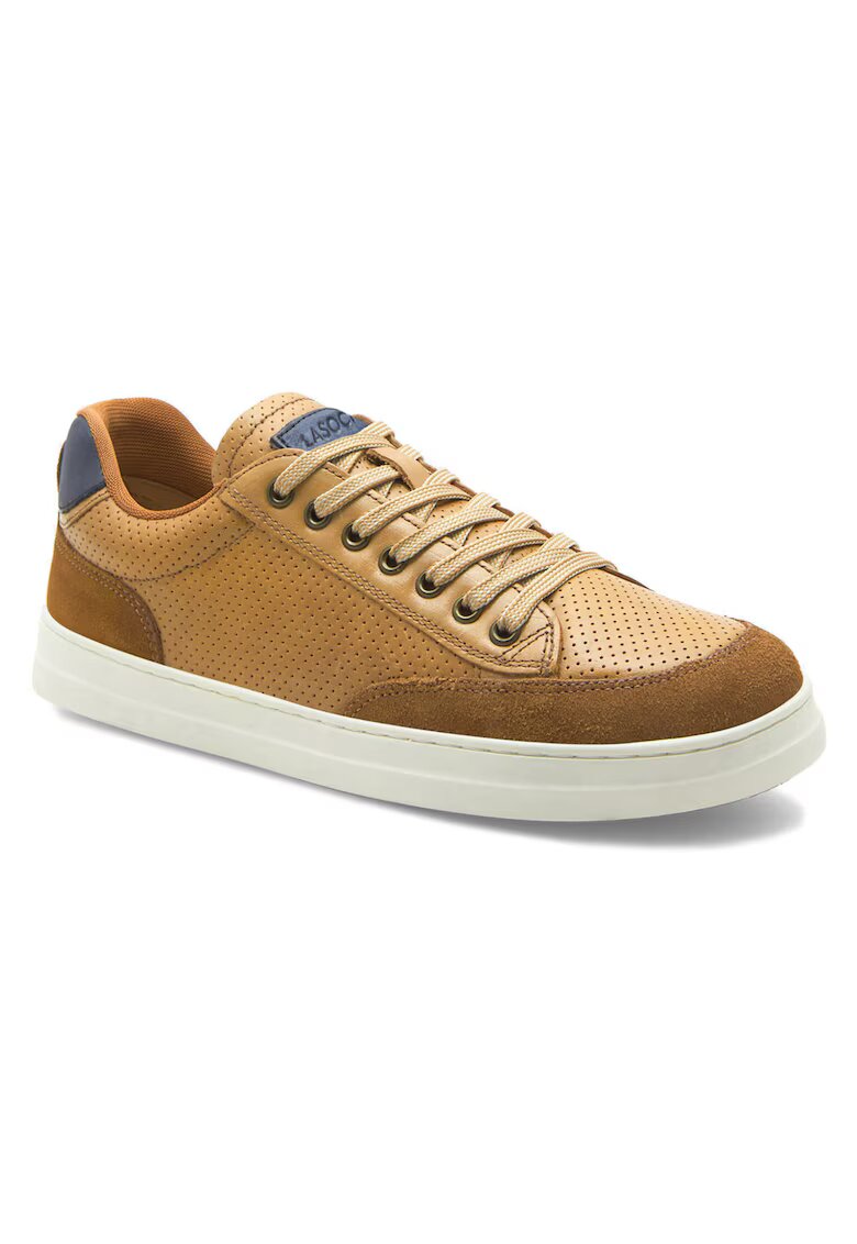 Lasocki Young Pantofi sport barbati - 326656 - Piele naturala - Maro