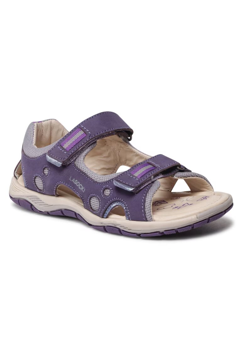 Lasocki Young Sandale fete - 5904248675240 - Lila - Piele naturala/Piele nabuc - Lila