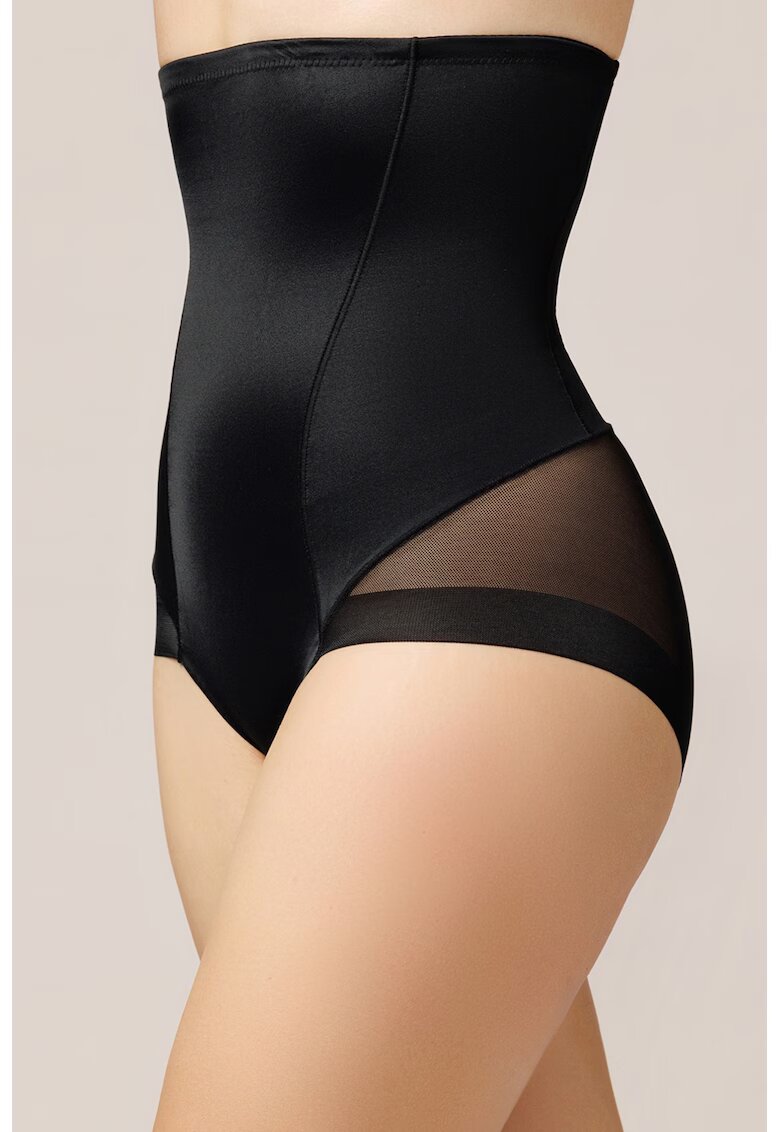 Laura Baldini Chilot modelator - cu talie inalta - - Negru