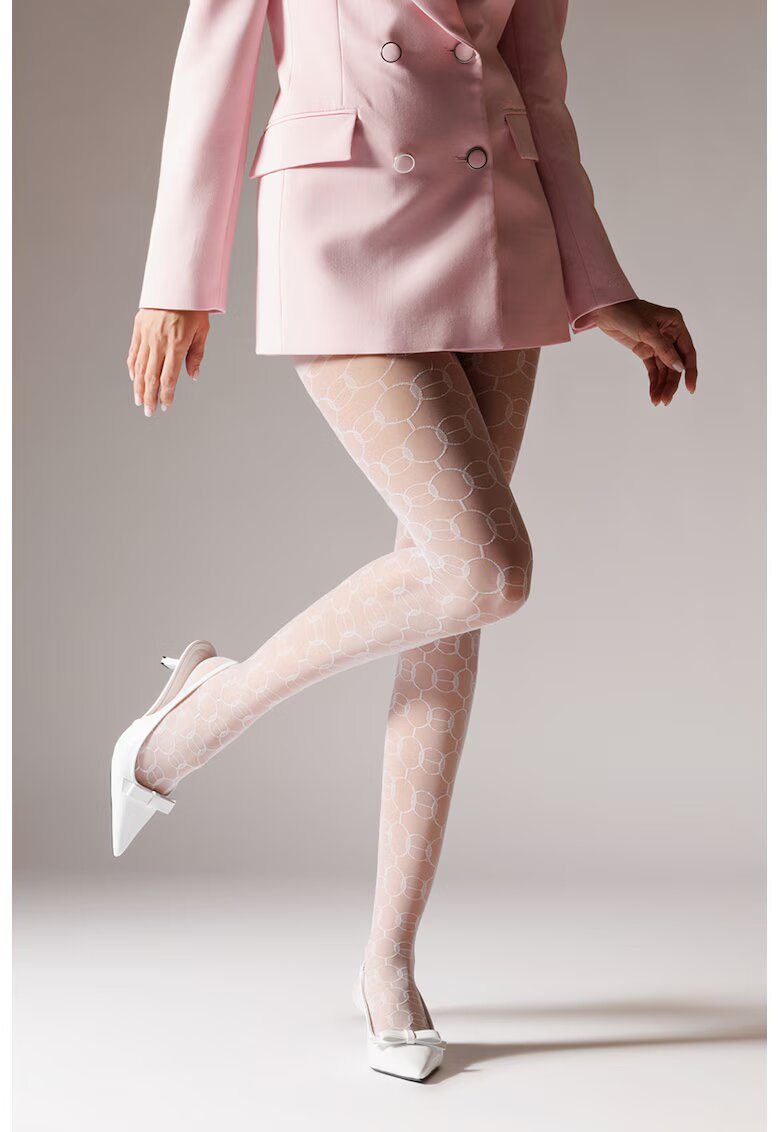 Laura Baldini Dres cu model - Alb