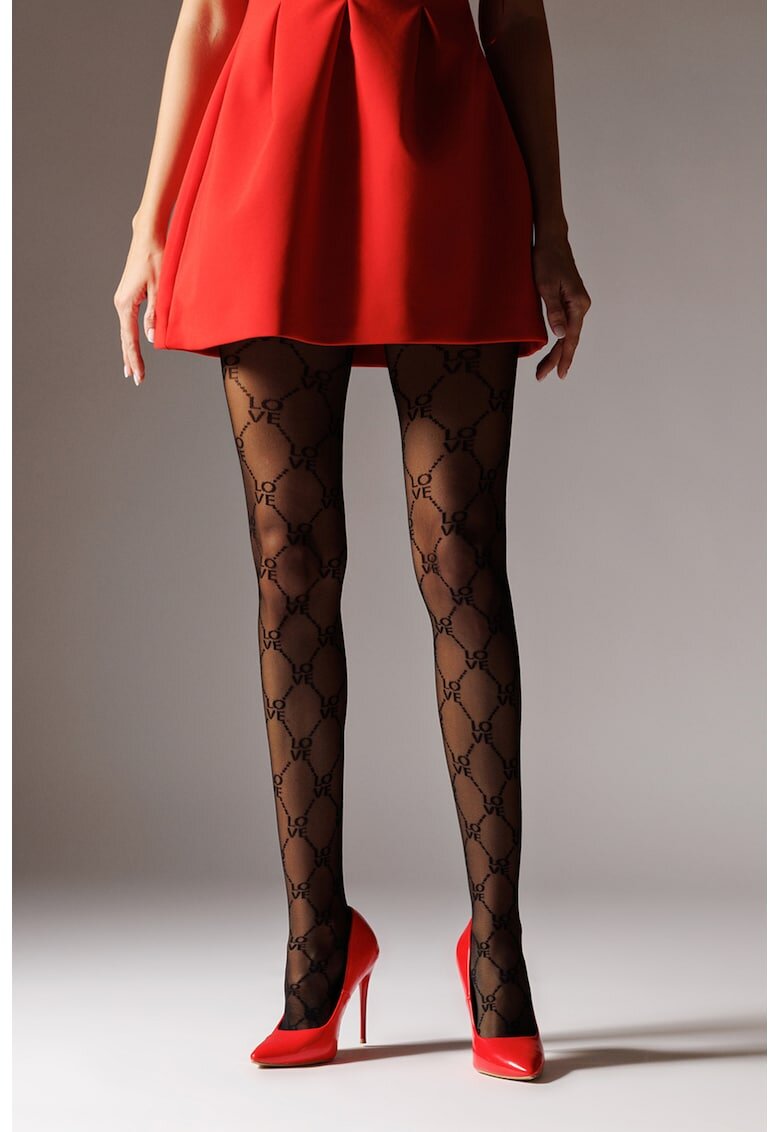 Laura Baldini Dres cu text - Negru