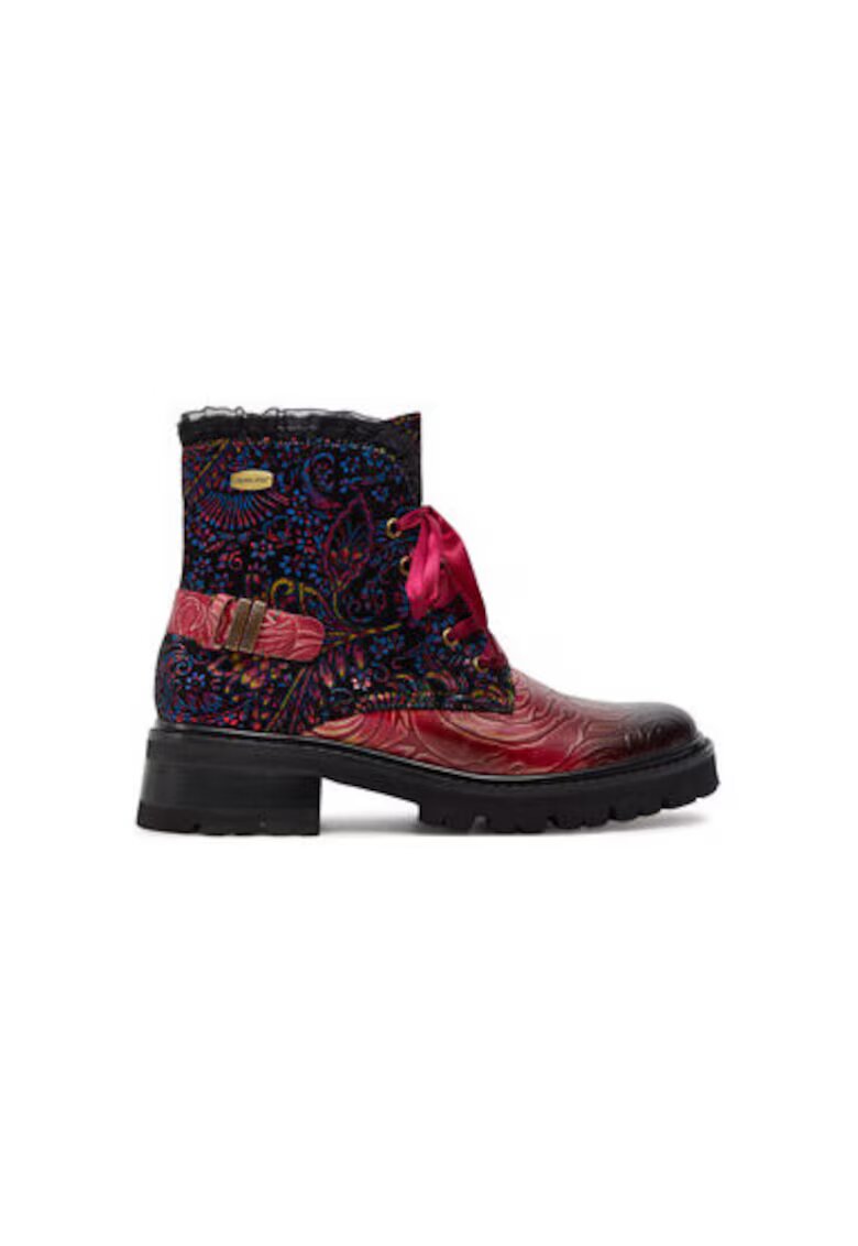 Laura Vita Botine dama KOULEO 47 - Piele naturala - 35 EU - Visiniu
