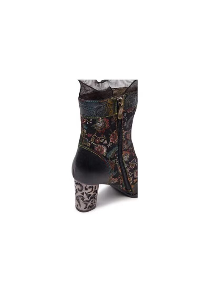 Laura Vita Ghete dama 304356384 - Piele naturala - 38 EU - Negru