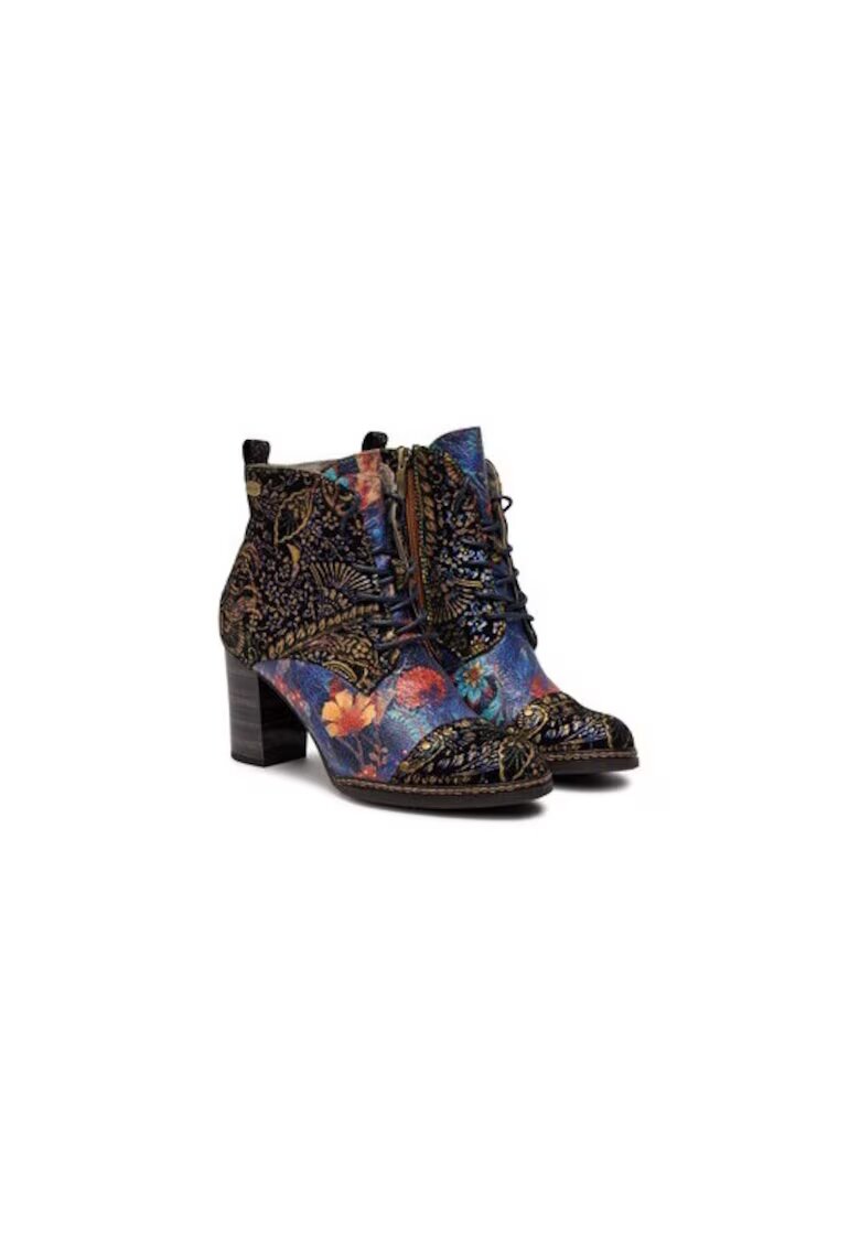 Laura Vita Ghete dama 304356735 - Piele naturala - 36 EU - Albastru