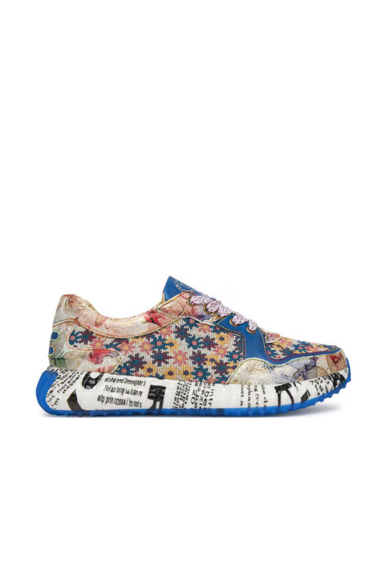 Laura Vita Pantofi sport dama - BURTON 127 - Piele naturala - Multicolor