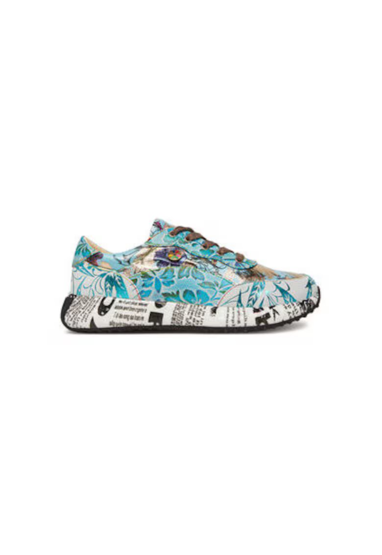 Laura Vita Pantofi sport dama - BURTON 31 - Piele naturala - Multicolor