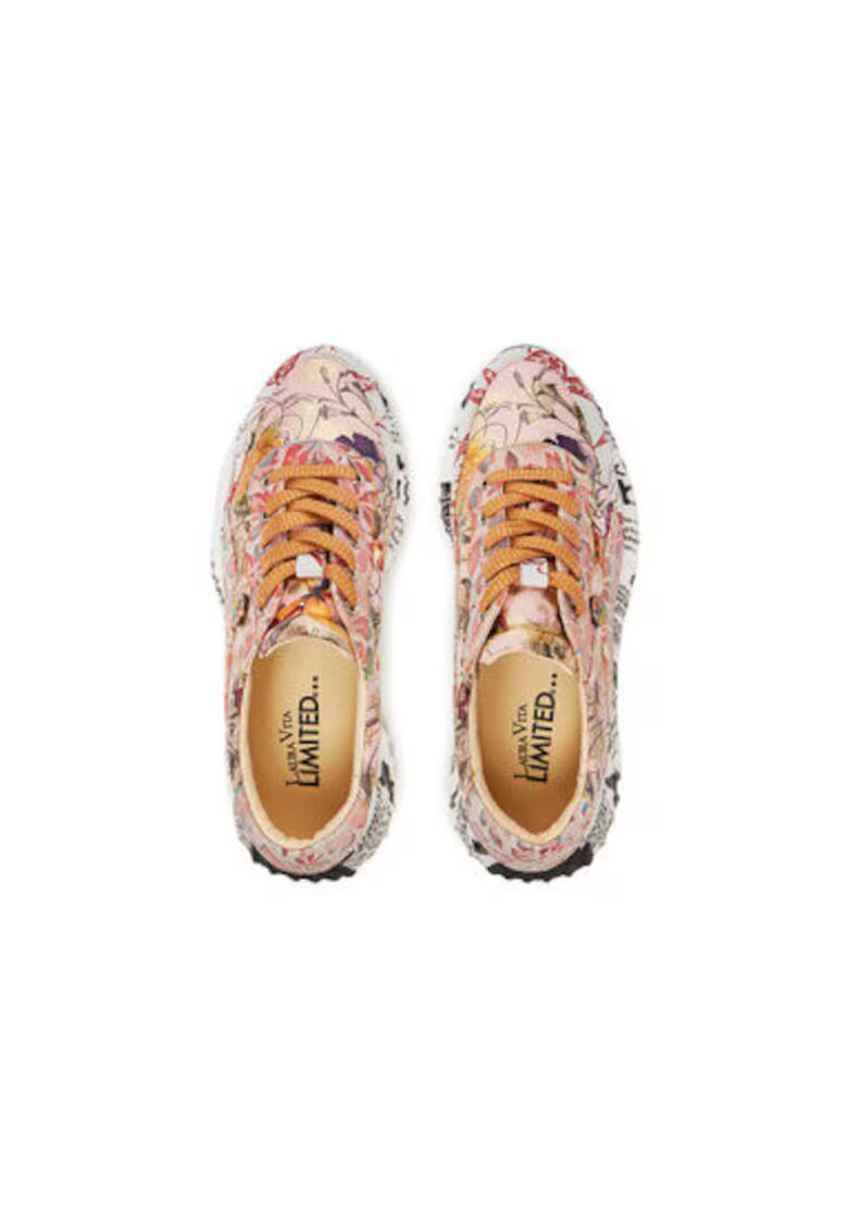 Laura Vita Pantofi sport dama - BURTON 31 - Piele naturala - Multicolor - Multicolor