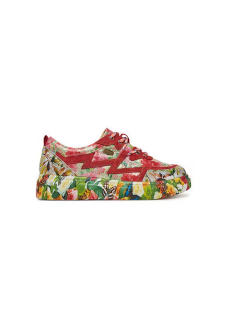 Laura Vita Pantofi sport dama - SOLENO 06 - Piele naturala - Multicolor