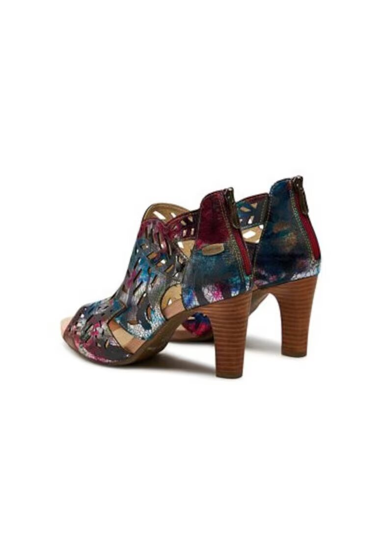 Laura Vita Sandale dama - Albane 482 - Piele naturala - Negru