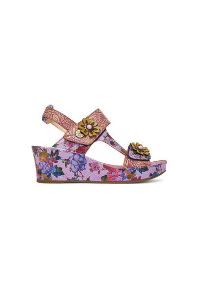 Laura Vita Sandale dama - FACDIAO 37 - Piele naturala - Multicolor