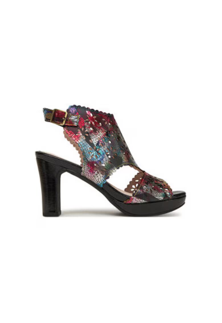 Laura Vita Sandale dama - HICAO 0423 - Piele naturala - Multicolor - Multicolor