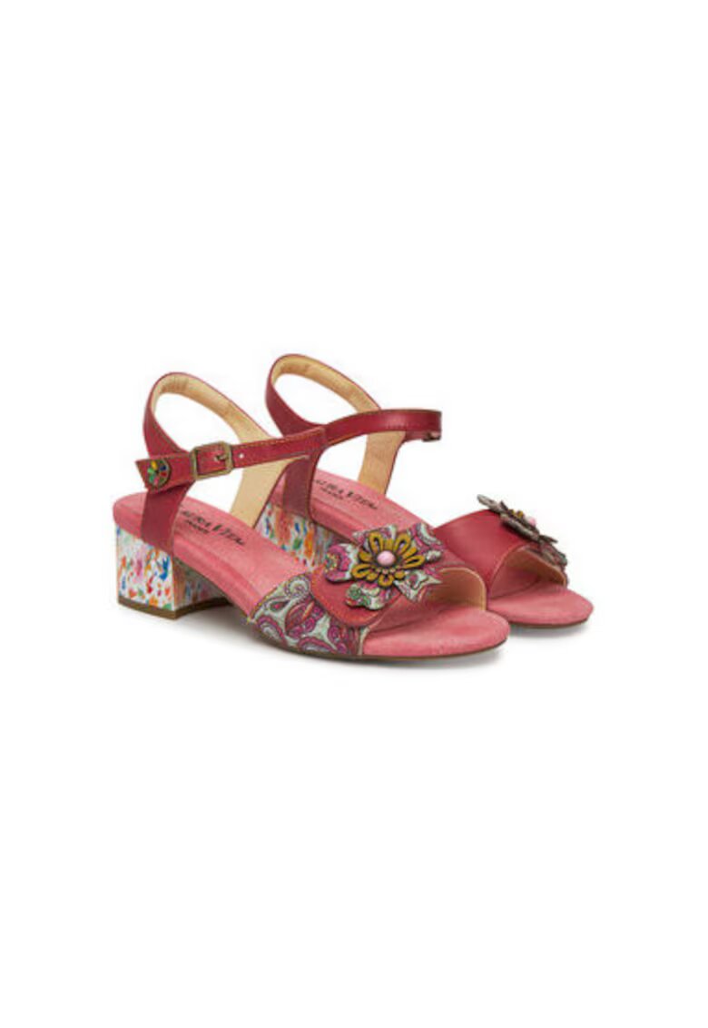 Laura Vita Sandale dama - HUCBIO 42 - Piele naturala - Roz