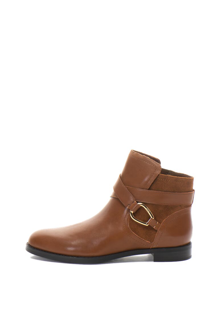 Lauren Ralph Lauren Ghete de piele si piele intoarsa Hermione