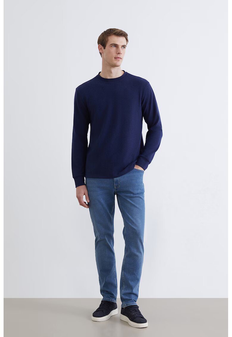 LC WAIKIKI Blugi regular fit cu talie medie - Albastru lavanda