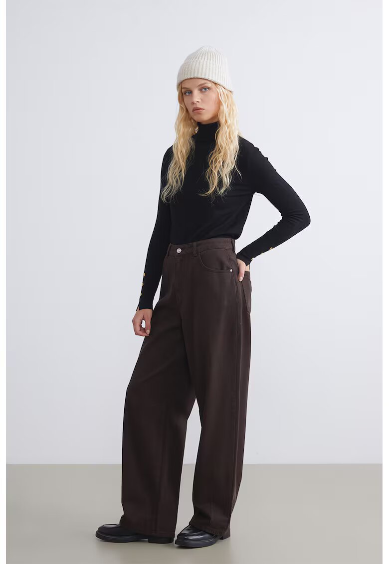 LC WAIKIKI Blugi relaxed-fit - Maro inchis