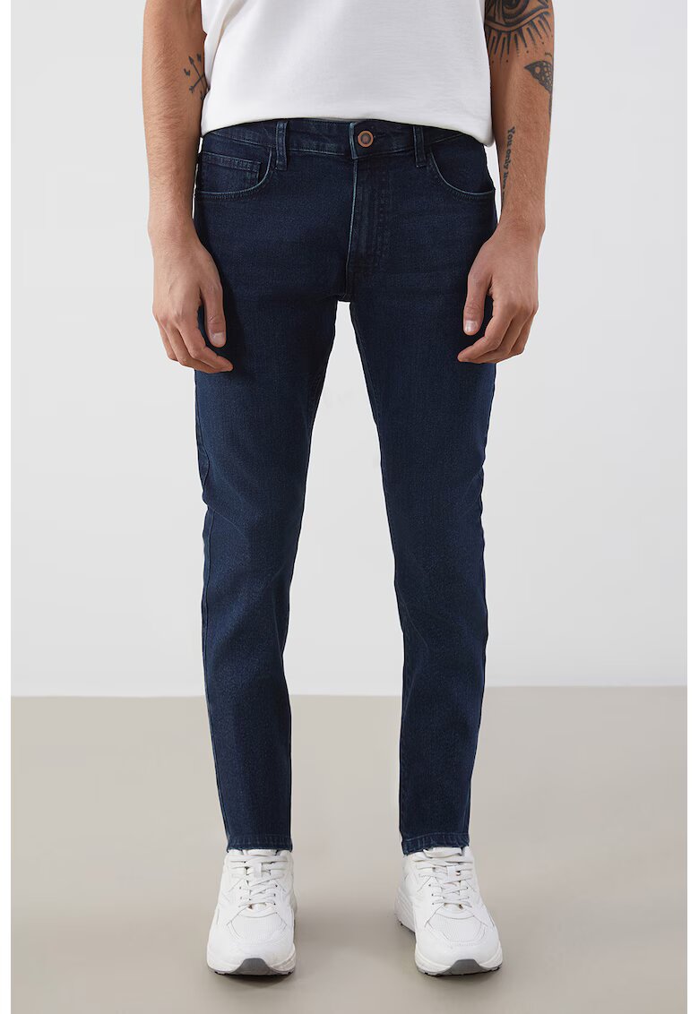 LC WAIKIKI Blugi skinny cu talie joasa - Albastru ultramarin